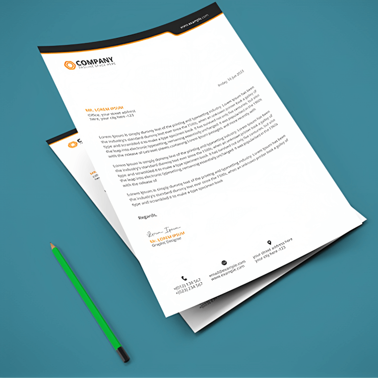 Professional letterhead design service in Kenya. letterhead design in Kenya opt