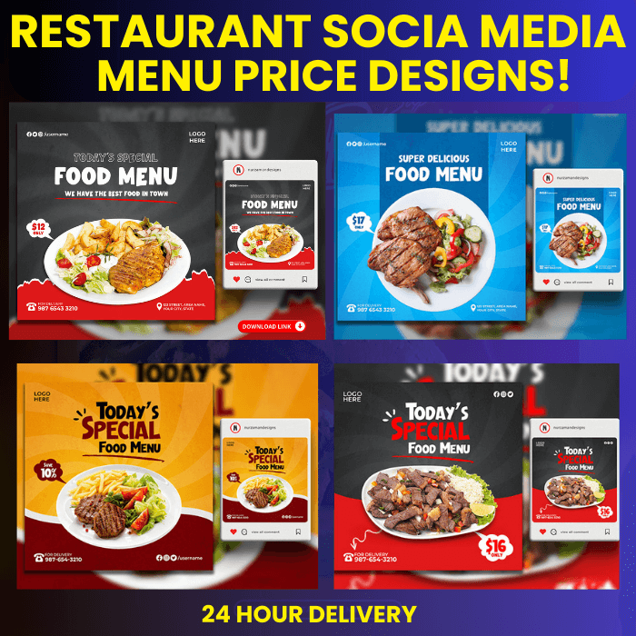 restaurant social media designs in kenya opt