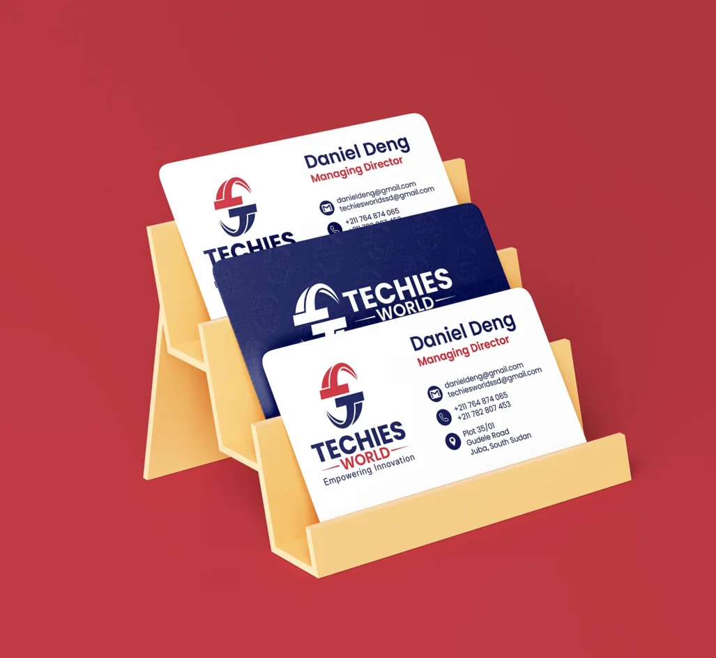 Business Cards Design for Techies Brand