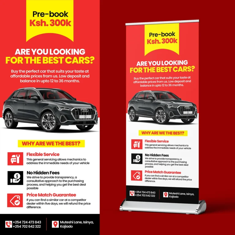 Roll up Banner Printing in Kenya