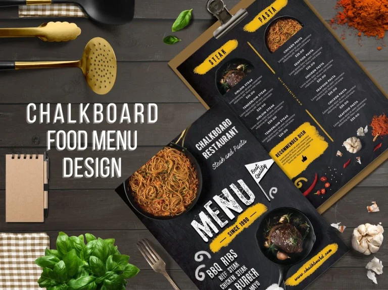 restaurant menu design in Nairobi